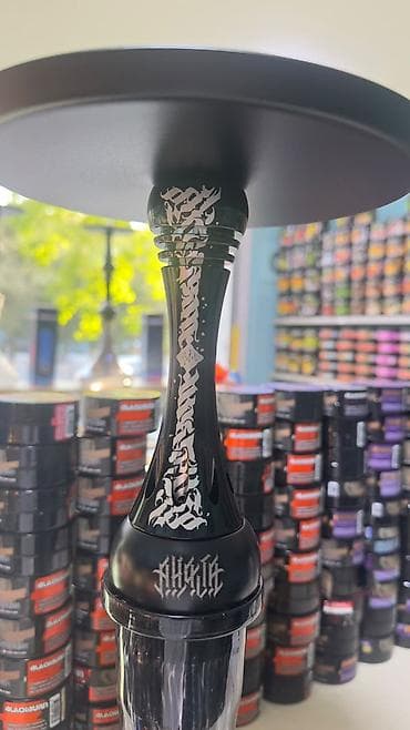 aroma diffuzor: Nargilə (şahmatlı şüşə kolbalarla, dizaynlı gövdə) - Modern, kompakt — 8