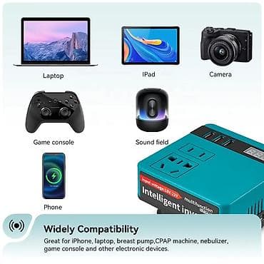 avto cuxol: Type DC/AC Inverters Output Frequency 50Hz Size 15*15*10cm Weight — 5