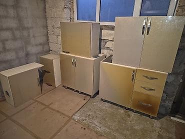 dolap ofis: Mətbəx mebel dəsti. olcusu 2.50. yaxwi veziyyetdedi. qiymetde — 9