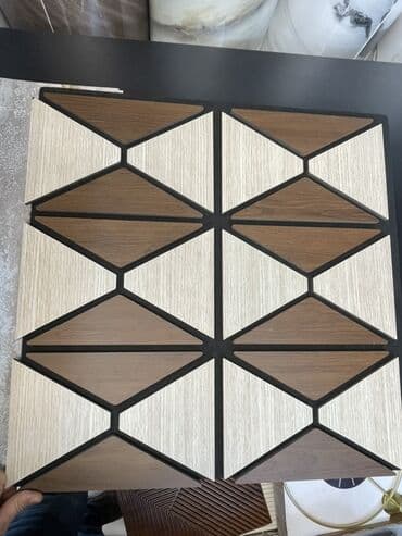 ağac budama: MDF dekor panelləri – hazır kompozit lövhələr - Material: MDF əsaslı — 2