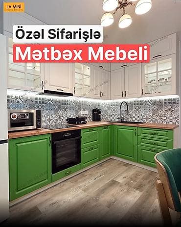 Özəl sifarişlə mətbəx mebeli - Fərdi ölçü və layihələndirmə — 1