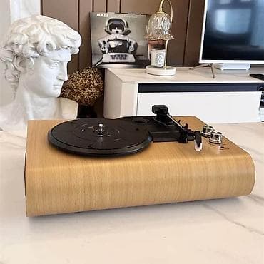 Markalar: Vinil plastinkalar üçün retro üslublu pikaplar Məhsul təsviri: - — 3