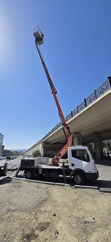 SATILIR.Nissan Cabstar Avtokran-avtosəbəti yuxarı hündürlüklərdə — 7