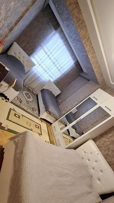 lankaran kiraye evler: Yeni təmirli, yeni mebellərlə təchiz olunub - 3 otaq, 2 balkon ( hər — 6
