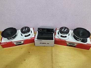 peçlər və kaminlər: FOR-X avtomobil audio dəsti Komplektin tərkibi: - FOR-X X-510DSP 1DIN — 2