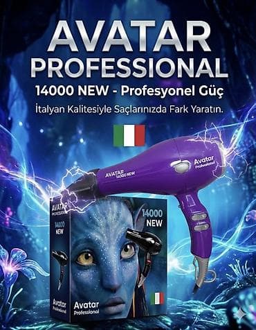 Avatar Professional 14000 NEW fen - İtalyan istehsalı, “Made in