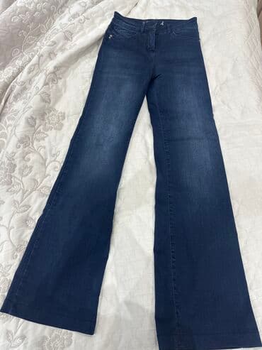 неполный рабочий день работа: Джинсы, M, цвет - Синий — 1