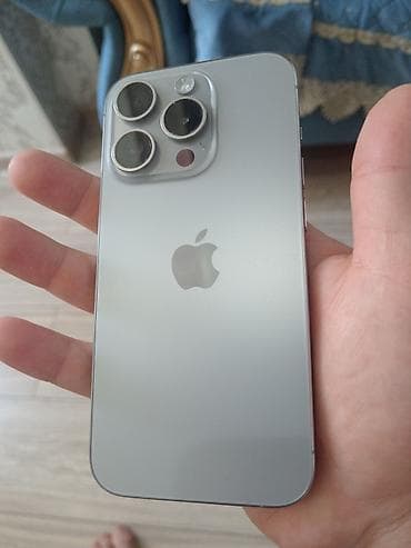 IPhone 15 Pro, 128 GB, Gümüşü