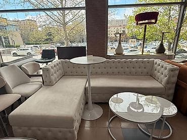 kiçik stol: Künc divan, Divan, Bazasız, Açılmayan — 1