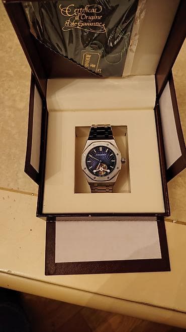 saat audemars piguet: Qol saatı, Audermars Piguet, rəng - Gümüşü — 1