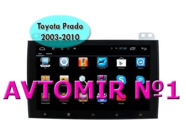 monitor prius: Toyota land cruiser prado 120 2003-2010 lc120 ucun android monitor — 1