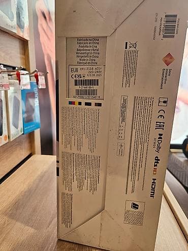 PS5 (Sony PlayStation 5): Sony PlayStation 5 Slim – 1 TB (CFI-2116, EUB) • Versiya: PS5 Slim — 4