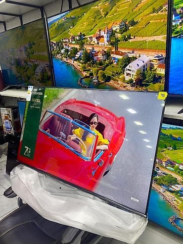 Toshiba Smart TV - Ekran: Böyük diaqonallı, nazik çərçivəli LED panel