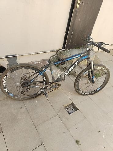 saft bicycle: SAFT dağ velosipedi - Çərçivə: yüngül alyuminiuma bənzər material — 2