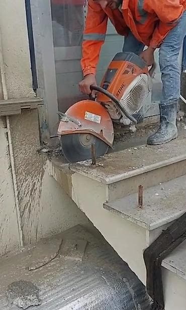 Услуги по строительству и ремонту: Beton kəsimi və deşilməsi xidməti - Dəqiq və tozsuz kəsim: monolit — 5