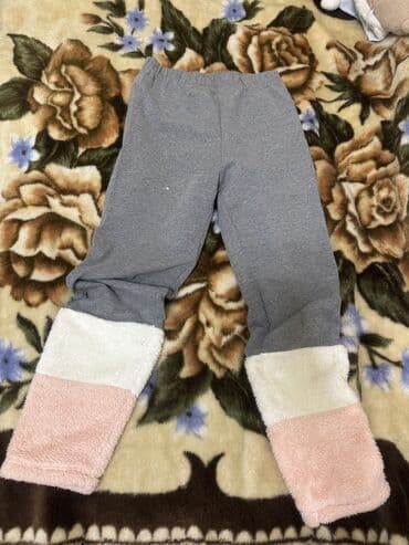 детские спортивные лосины: Uşaq şalvarları her biri 10 azn 1) Tünd boz rəngli klassik şalvar - — 4