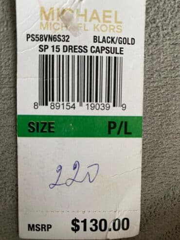 cüzdanlar: Ziyafət donu, Maksi, Michael Kors, L — 3