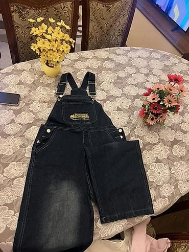 Pencəklər: Uşaq üçün cins kombinezon. Xs, S razmerə də gedir - Material: qalın — 3