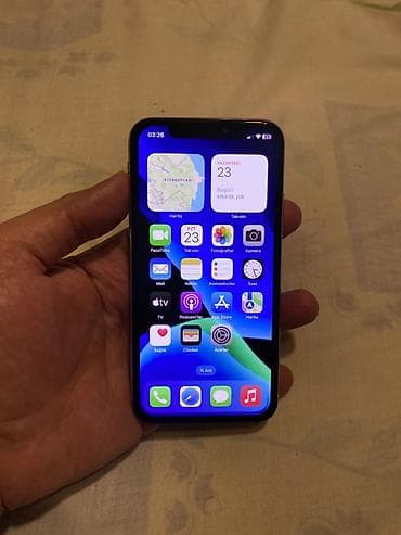 Telefon ehtiyat hissələri: IPhone X, 64 GB, Gümüşü, Face ID — 1