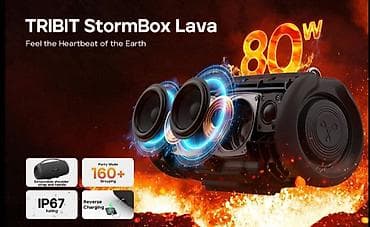 Микрофоны: Новый Tribit Колонка, Тип - Портативная, цвет - Черный — 3