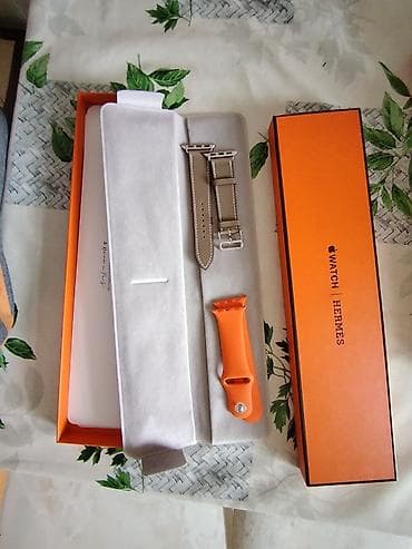 apple whact: Apple Watch Hermès dəsti - Model: Apple Watch Hermès (Hermès — 3