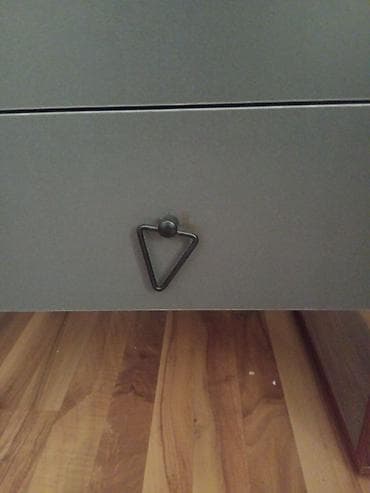qoz: İş/Stol dəsti – divar dolabı - Material: MDF/LDSP kombinasiya, qoz — 3