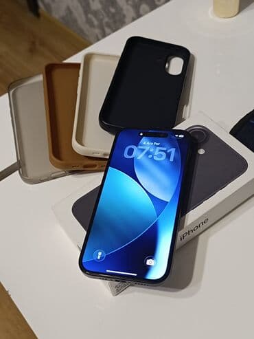 apple mac: IPhone 16, 128 GB, Black Titanium, Face ID — 1