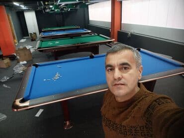 nerd taxta satisi: Bilyard bilyard stollarin temiri quraşdrilmasi .Bir yerden başqa — 1