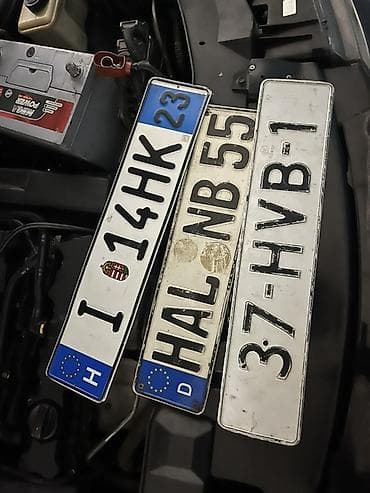 Məhsul: Avtomobil nömrə nişanları (koleksiya və dekor üçün) Təsvir: -