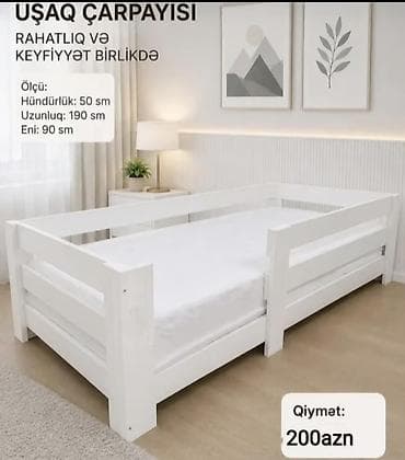 Uşaq çarpayısı – rahat 2 ədəd var 2 ədəd 200 manata 1ri 100 manata — 2