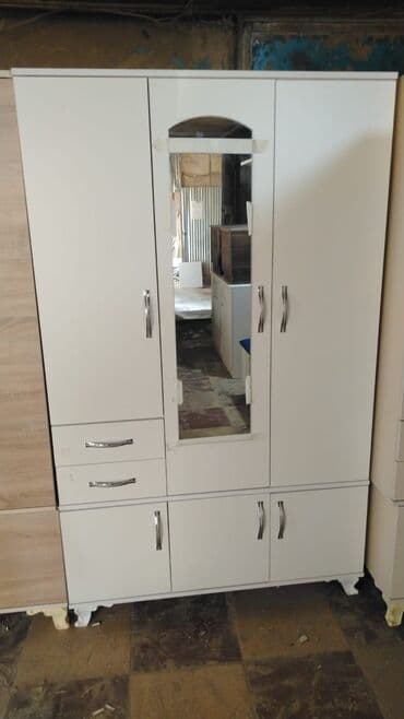 polkalı şkaf: Yeni, Açılan, 3 qapılı Düz dolab, Qarderob, paltar dolabı, Türkiyə — 30