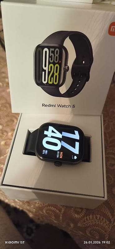 Asia: Смарт часы, Redmi, Сенсорный экран, цвет - Черный — 1