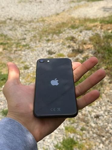 iphone 8 case: IPhone SE 2020, 64 GB, Qara, Barmaq izi — 2