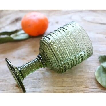 qədimi qab: Qədəhlər, Şüşə, 6 ədədli dəst — 16