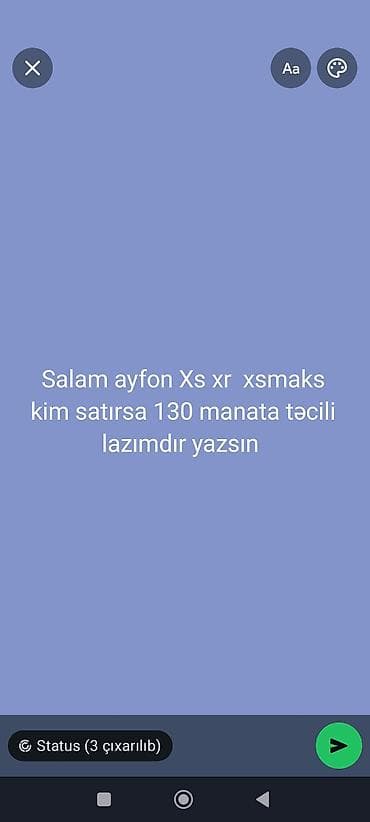 IPhone Xs, 256 GB, Deep Purple, Zəmanət