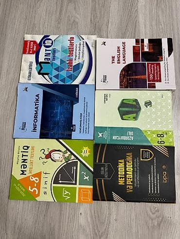 Kitab paketi – müxtəlif fənlər və janrlar Tədris və hazırlıq: - — 1