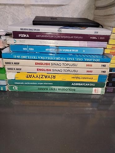 Abituriyentlər və müəllimlər üçün müxtəlif fənlər üzrə test-sınaq