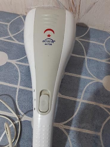massager: ACURA AC738 əl masajor. 2 başlı masaj Paratı təzədir işlənməyib — 3