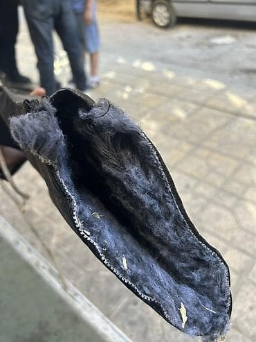 Nəqliyyat: Qış üçün isti sükan örtüyü (əl isitmə üçün qolçaq tipli) - Material — 3