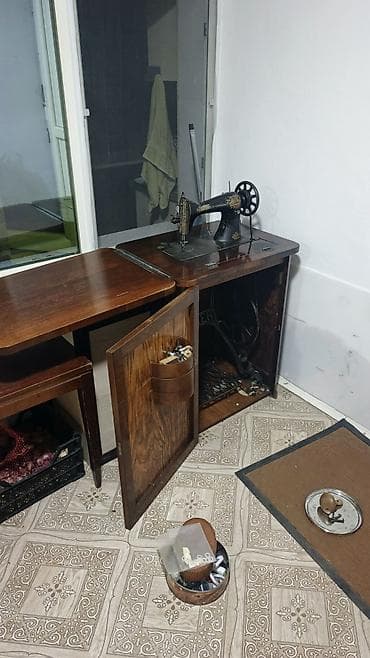 Singer tikiş maşını Almaniya 1931 əla vəzyətdə — 8
