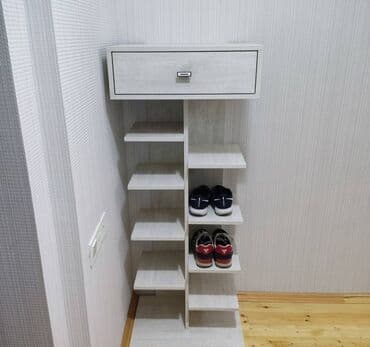 ayakkabi refi: Ayaqqabı dolabı. İstənilən dizaynda mebellərin sifarişi qəbul — 1