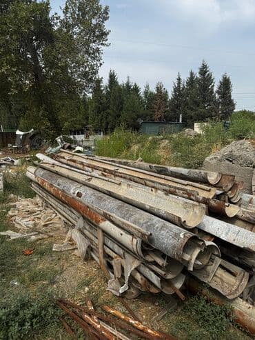 Metal məhsulları: Açinkoviy yarımkəsikli metal borular. diametri 273. qalınlığı 2.5 — 3