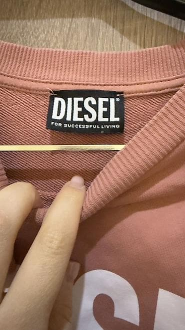 DIESEL sweatshirt Unisex model s razmer 1defe geyinilib, chemodanda — 2