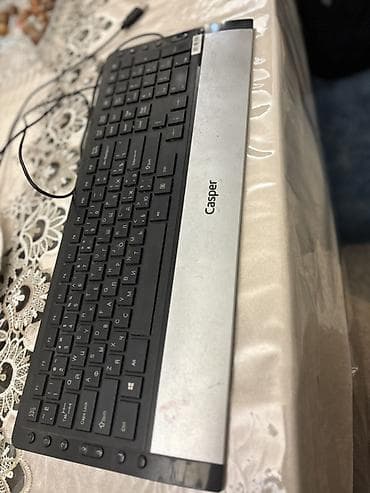 bluetooth klaviatura android: Casper simli klaviatura - Bağlantı: USB (simli), sürətli qoşulma və — 1