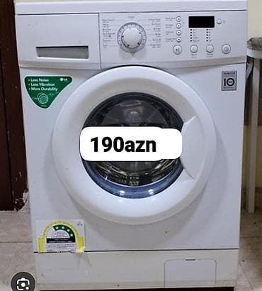 LG önyükləməli paltaryuyan maşın - Tutum: 6–7 kq (standart ailə