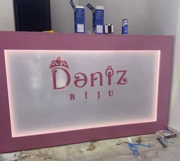 ПО для бизнеса: Xüsusi vitrin və fasad üçün hazırlanmış reklam lövhələri və işıqlı — 5