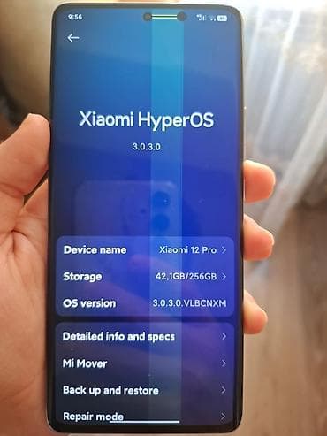 Xiaomi 12 Pro, 256 GB, rəng - Mavi, 
 Face ID, Simsiz şarj, Barmaq izi — 4