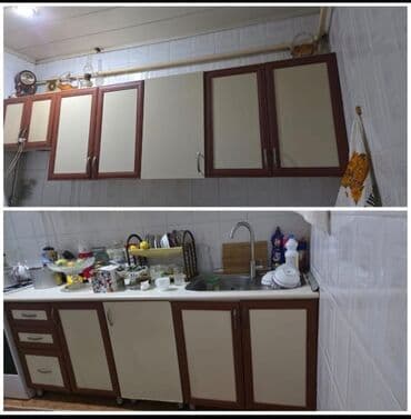 Divan və masa dəstləri: Mətbəx mebel dəsti - Üst və alt şkaflardan ibarət tam dəst - Rəng — 1