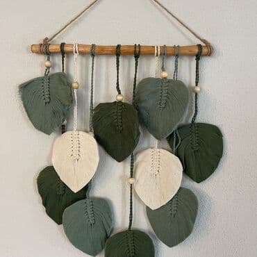 Fiqurlar: Dekor pano makrame — 5