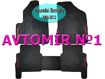 santafe ayaqaltı: Hyundai santafe 2 üçün ayaqaltılar "aileron", "novline", "locker" — 1